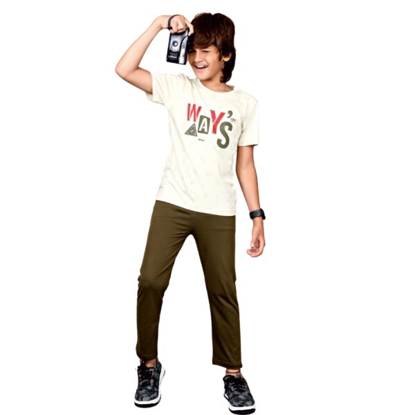 ONE PLUS - Star Kid Boys Full Pant Set - Image 5